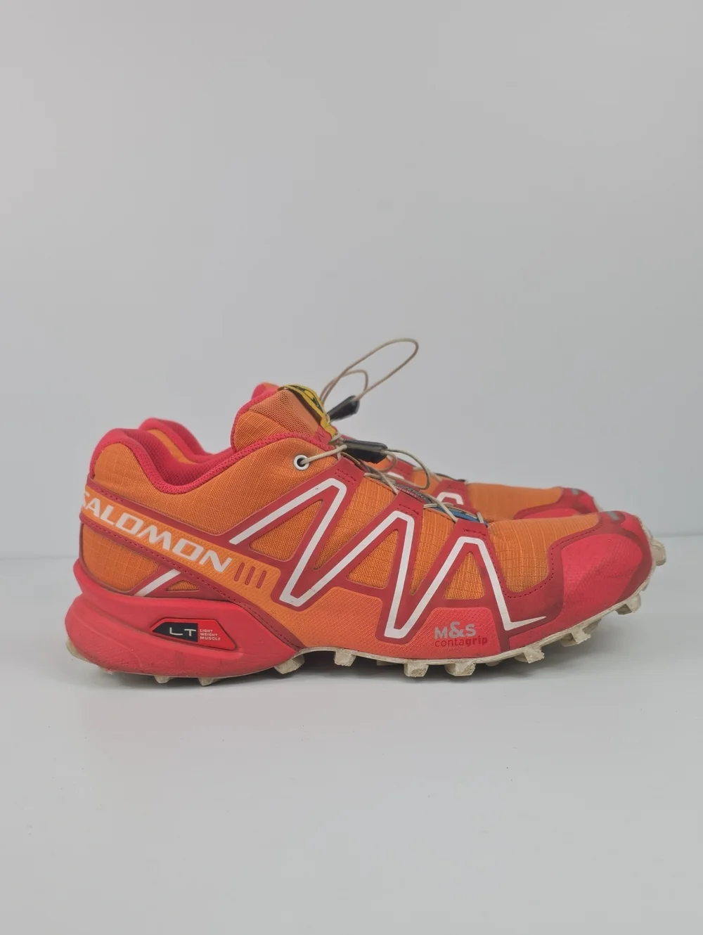 Salomon Speedcross 3 Orange Women's Trail Running Shoes Size 9‎